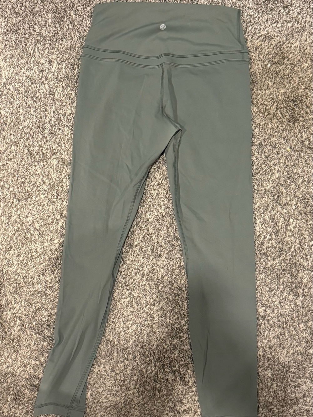BuffBunny High-Waist Leggings in Sage Green